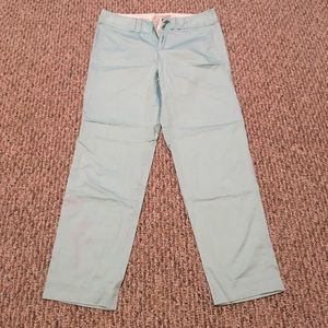Banana Republic mint color capris
