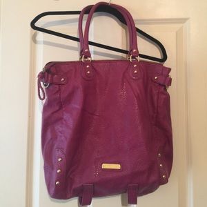 STEVE MADDEN large purple handbag
