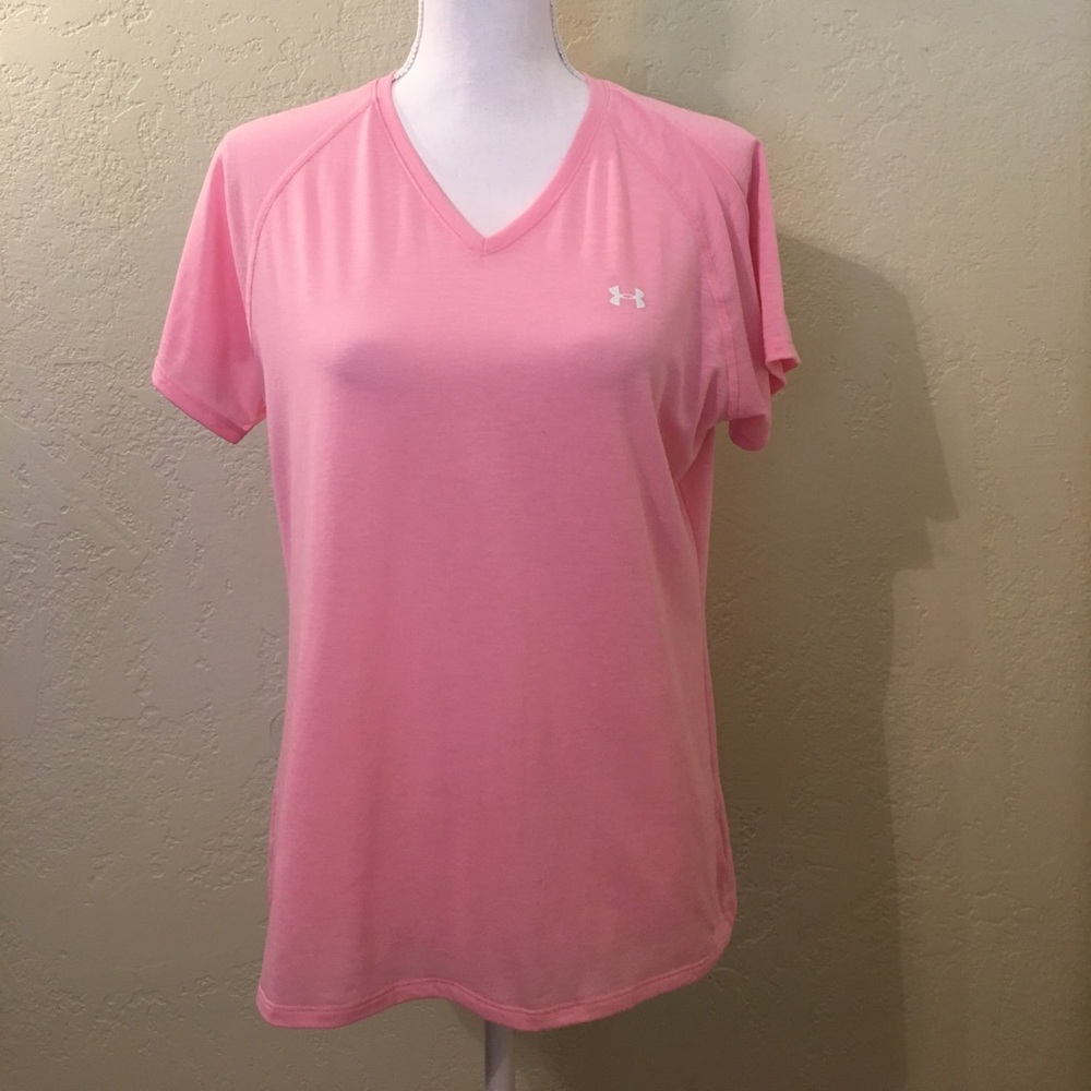 Pink Under Armour Heat Gear