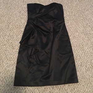 White House black market strapless dress