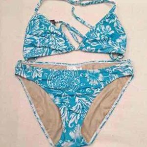 New Floral Print Bikini Set