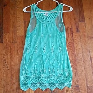 Vanity tank top size small