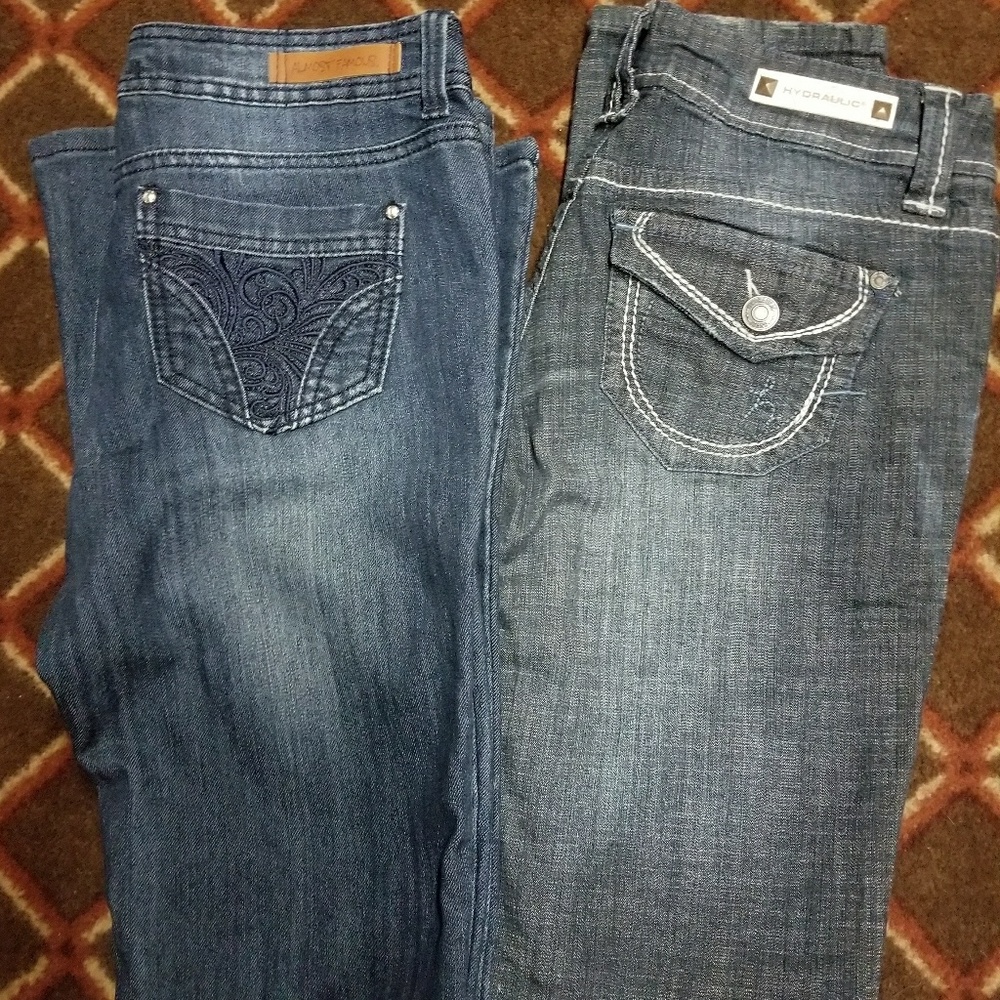 Hydraulic and Almost Famouse jeans for size 7