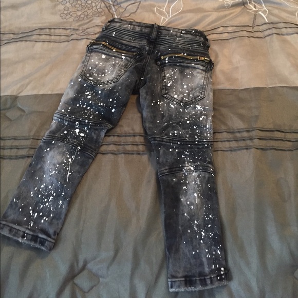 black/gray ROCKSTAR jeans for toddler size 3T
