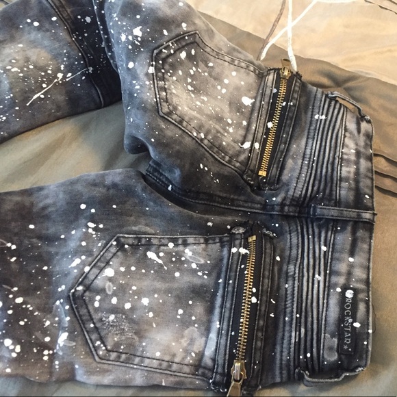 black/gray ROCKSTAR jeans for toddler size 3T