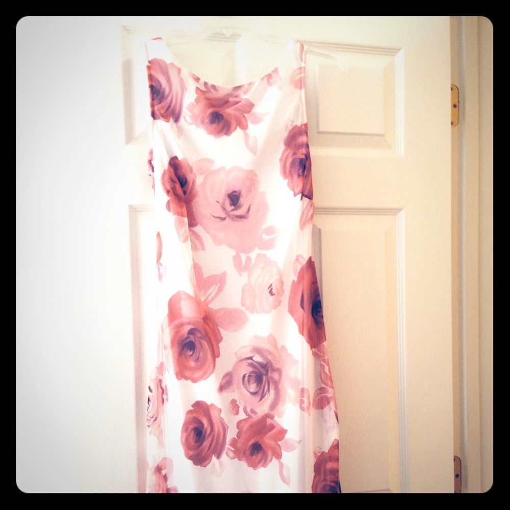 Floral spring dress
