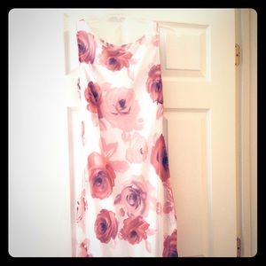 Floral spring dress