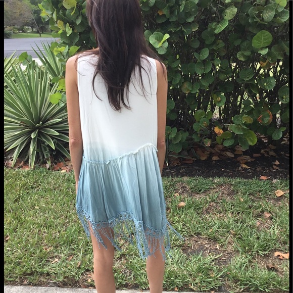 😢 Last 1! Tie Dye Ruche Dress Small Only - Picture 3 of 4