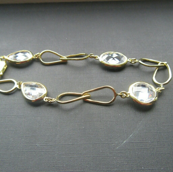 Sterling silver vermeil plated bracelet - Picture 2 of 4