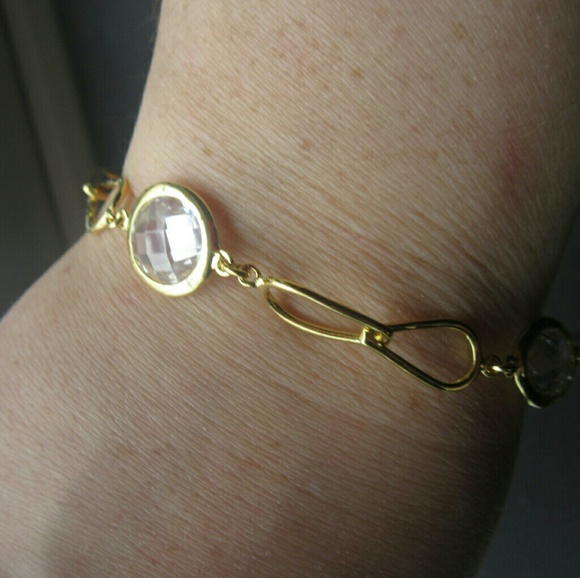 Sterling silver vermeil plated bracelet - Picture 3 of 4