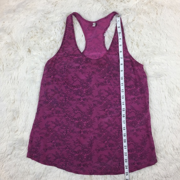 Joie Silk Alicia Racerback Tank Top in Pink - Picture 6 of 8