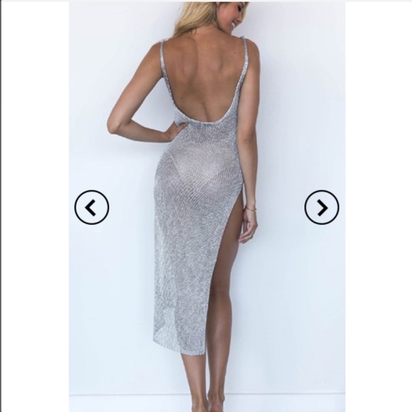 Rose Gold Vacation Cover Up - Picture 2 of 6