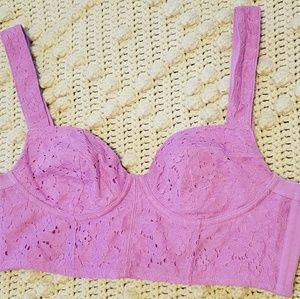 Pink Victoria Secret bralette