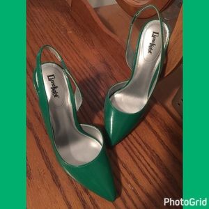 Emerald Green dress shoes heels