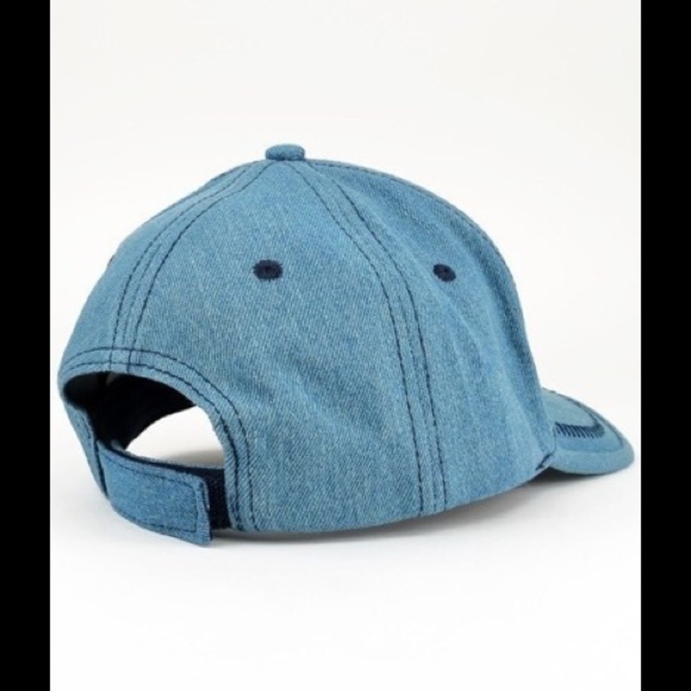 Stitch baseball cap denim jean light blue - Picture 5 of 5