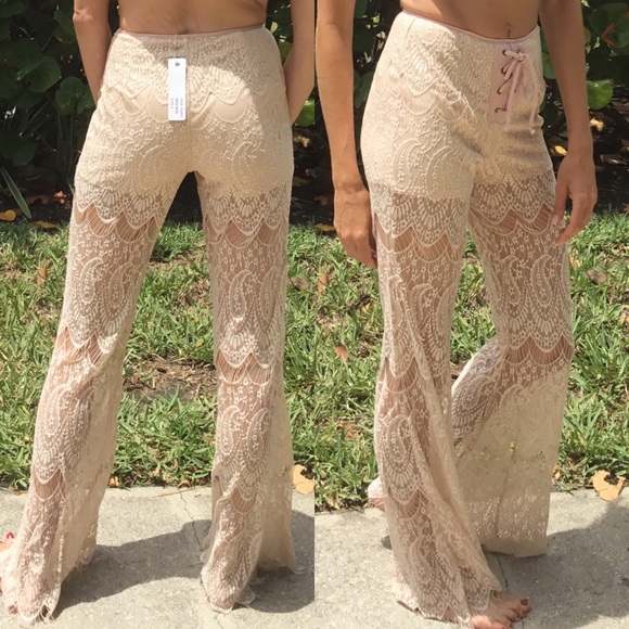 Bohemian Lace Pants - Picture 4 of 4