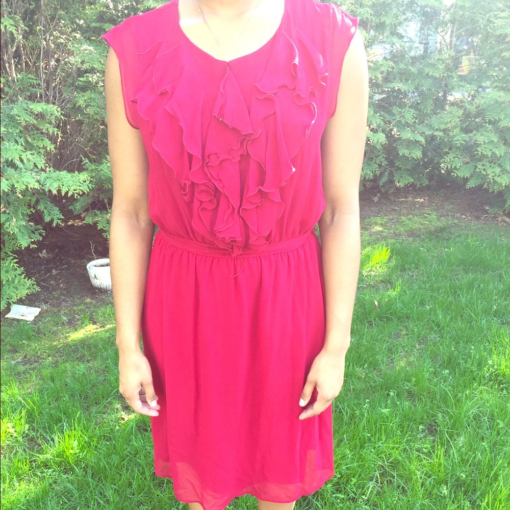 Red dress