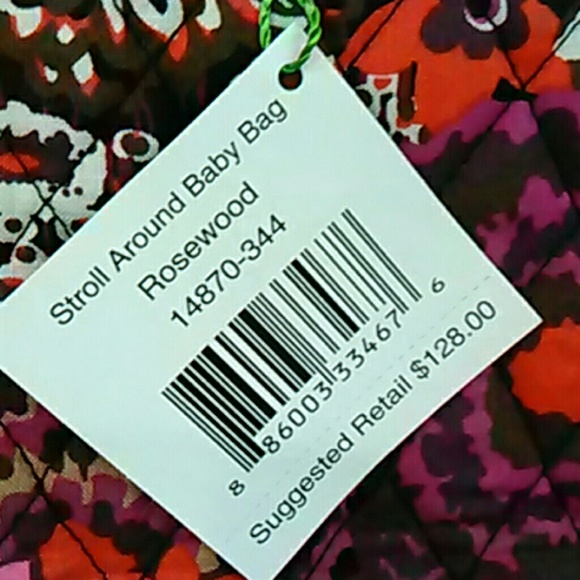 Baby diaper bag Vera Bradley NWT Stroll Around - Picture 6 of 7