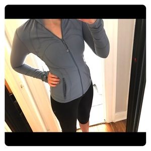 Blue denim Define Jacket from Lululemon