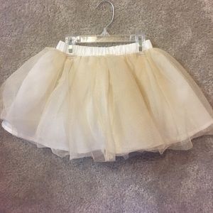 Baby girl Cream and gold tutu! ✨✨