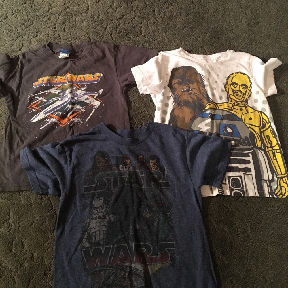 Boys Star Wars shirts