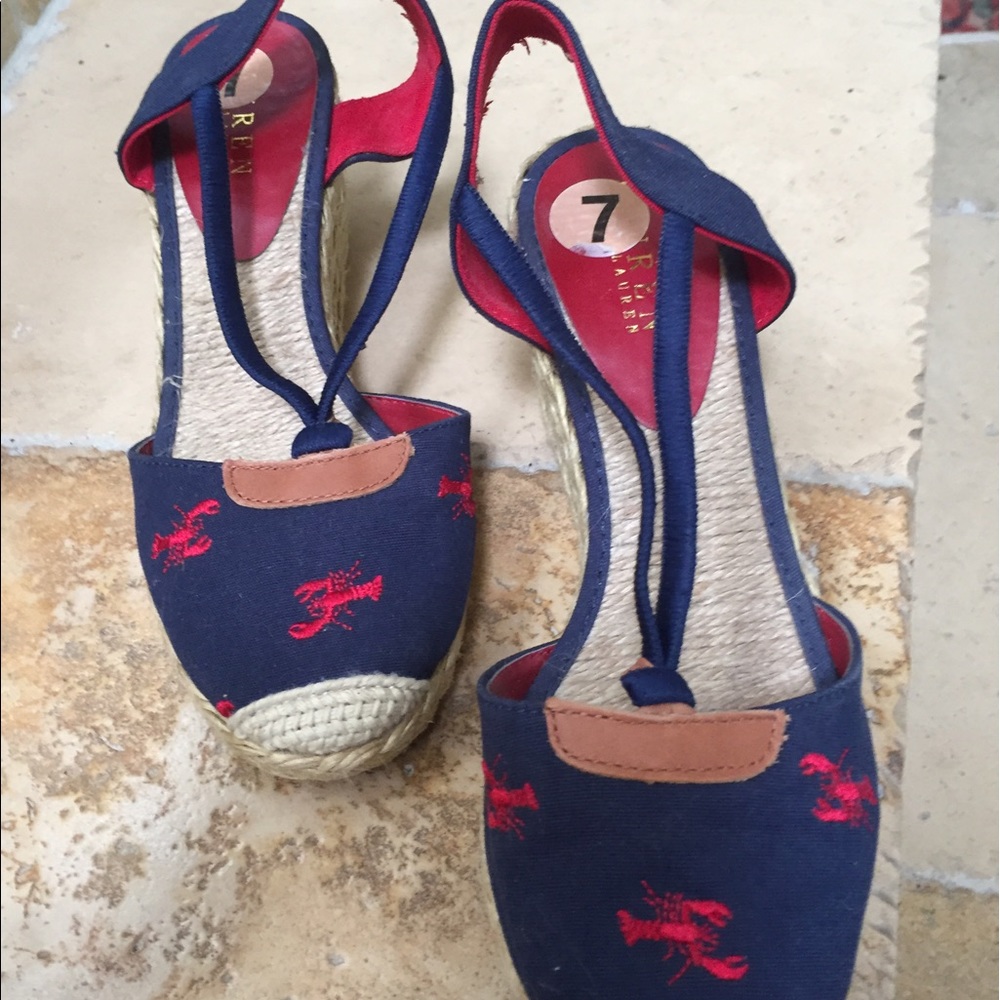 Blue Espadrilles