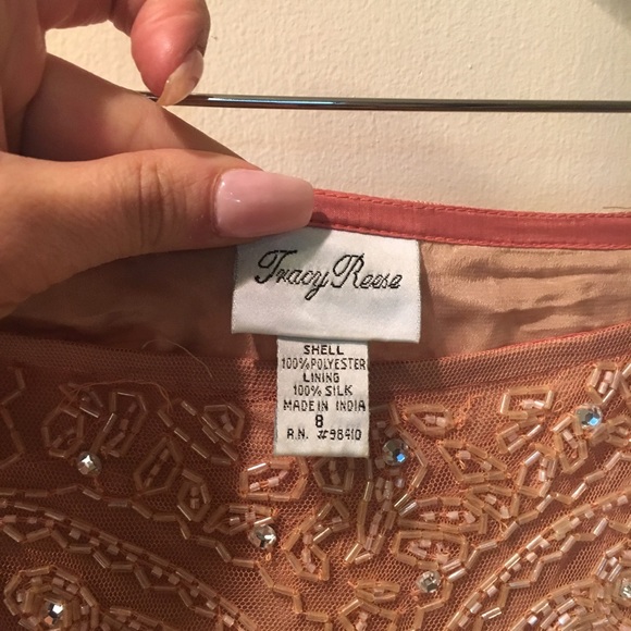 Blush/Ballet Pink Tracy Reese Beaded Skirt