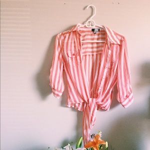 Striped summer blouse