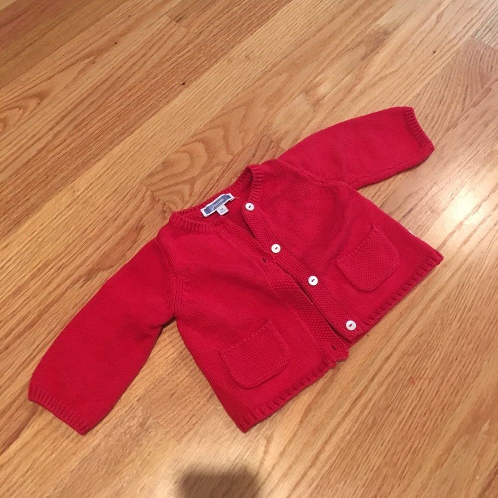 Jacadi knitted cardigan for baby girl