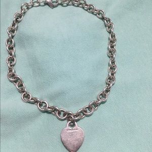 Tiffany & Co. Heart Tag Necklace 100% Authentic