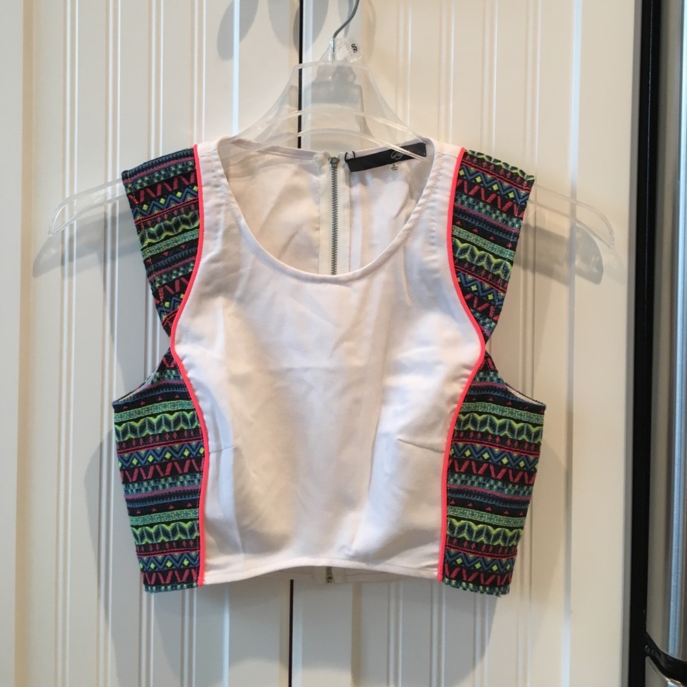 Small White Crop Top