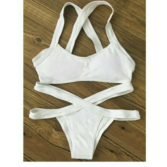 Other - White Brazilian Bikini