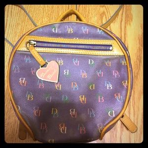 PURPLE DOONEY & BOURKE BACKPACK