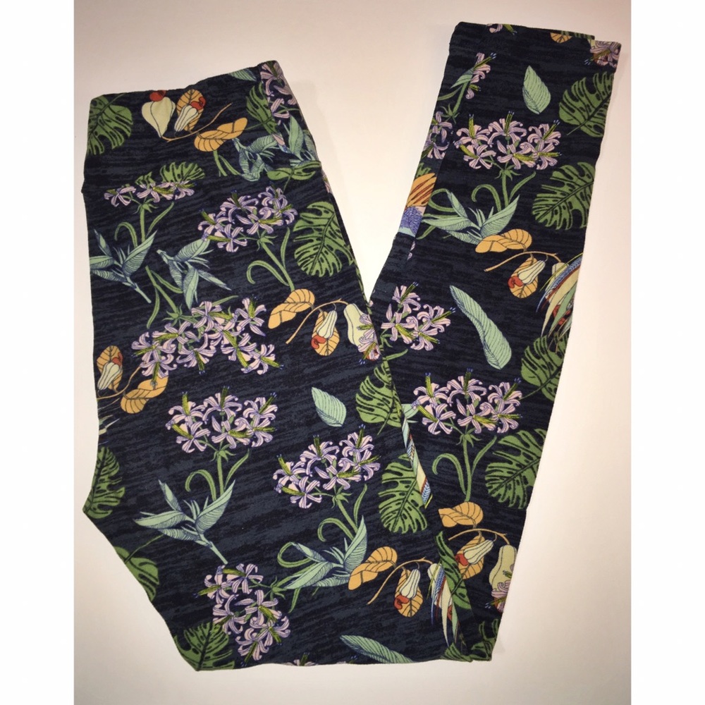 Floral OS Lularoe Leggings