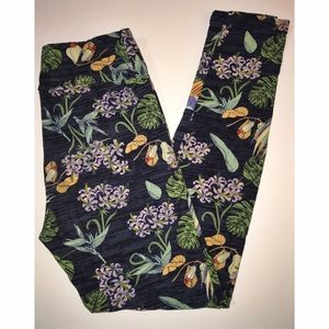 Floral OS Lularoe Leggings