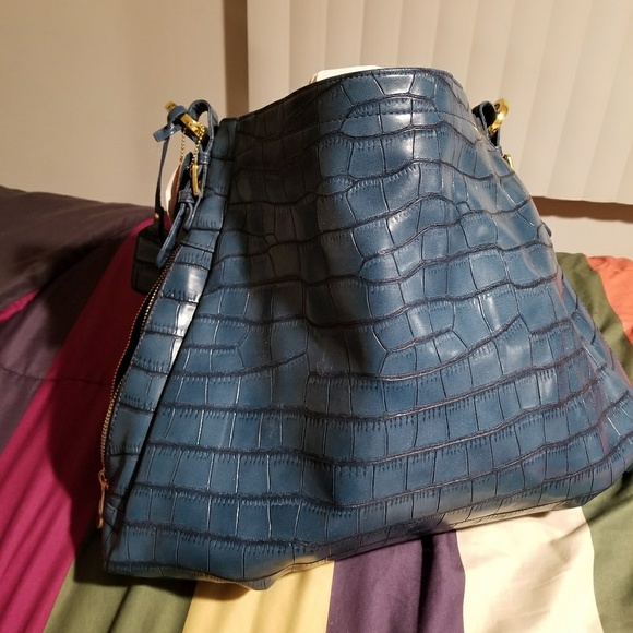 Handbags - SOLD Turquoise Hobo Bag