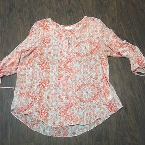 Umgee 1XL floral print blouse
