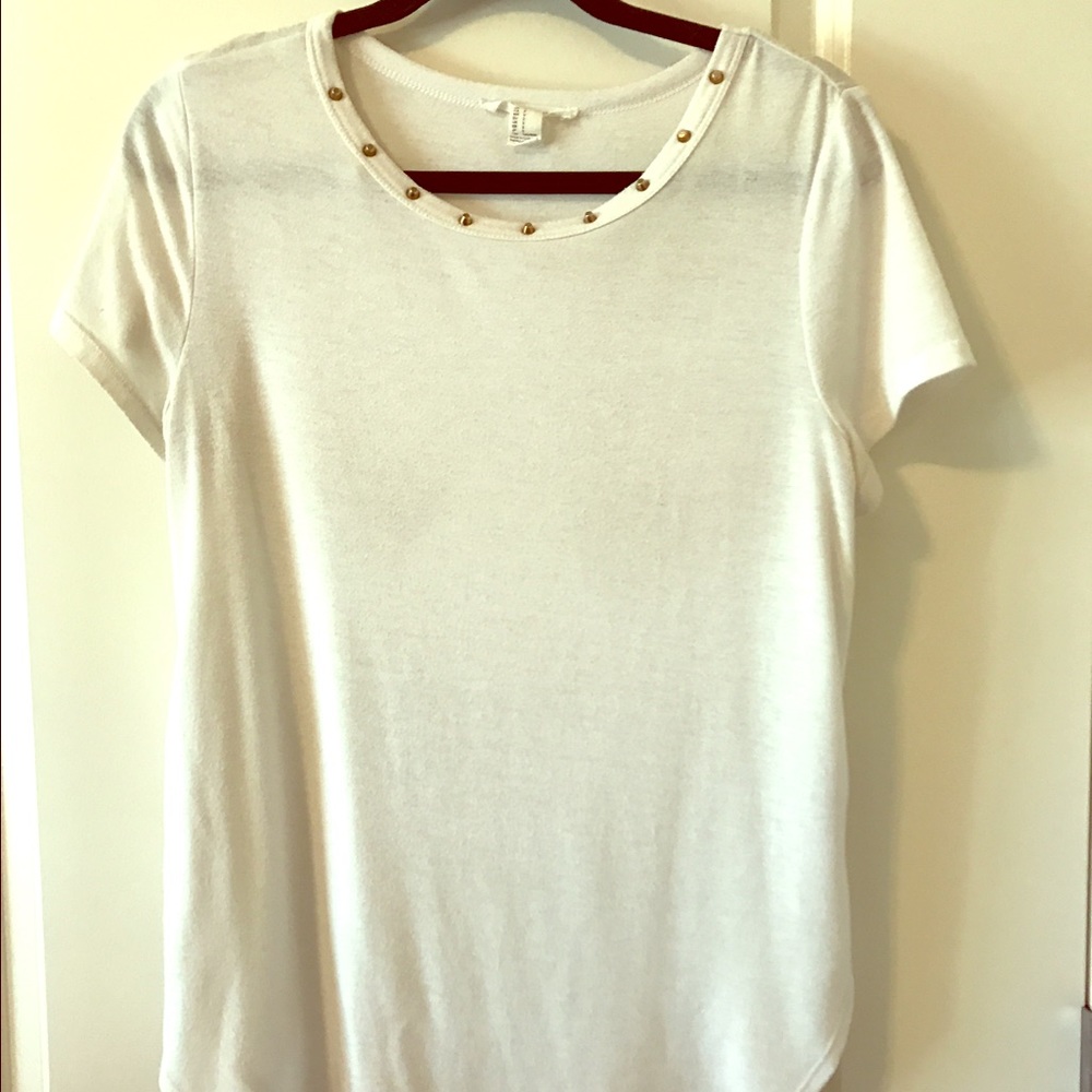 White shirt :)