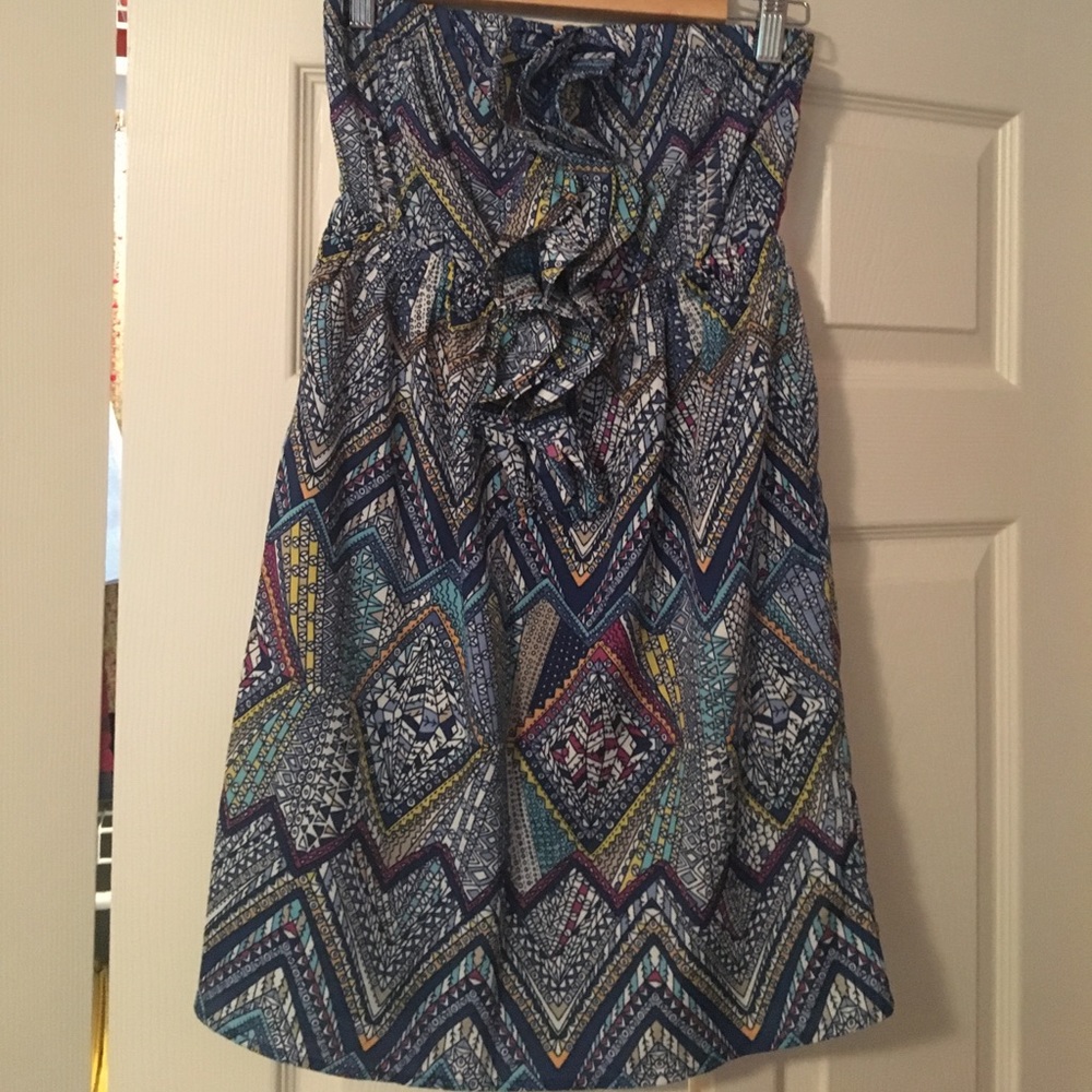 Lush strapless dress