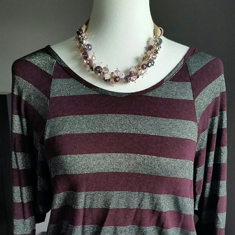 Red Haute maternity shirt