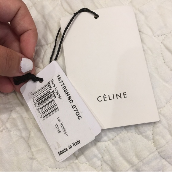 Céline micro luggage in smooth calfskin leather - Picture 6 of 8