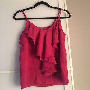 Pink tank blouse
