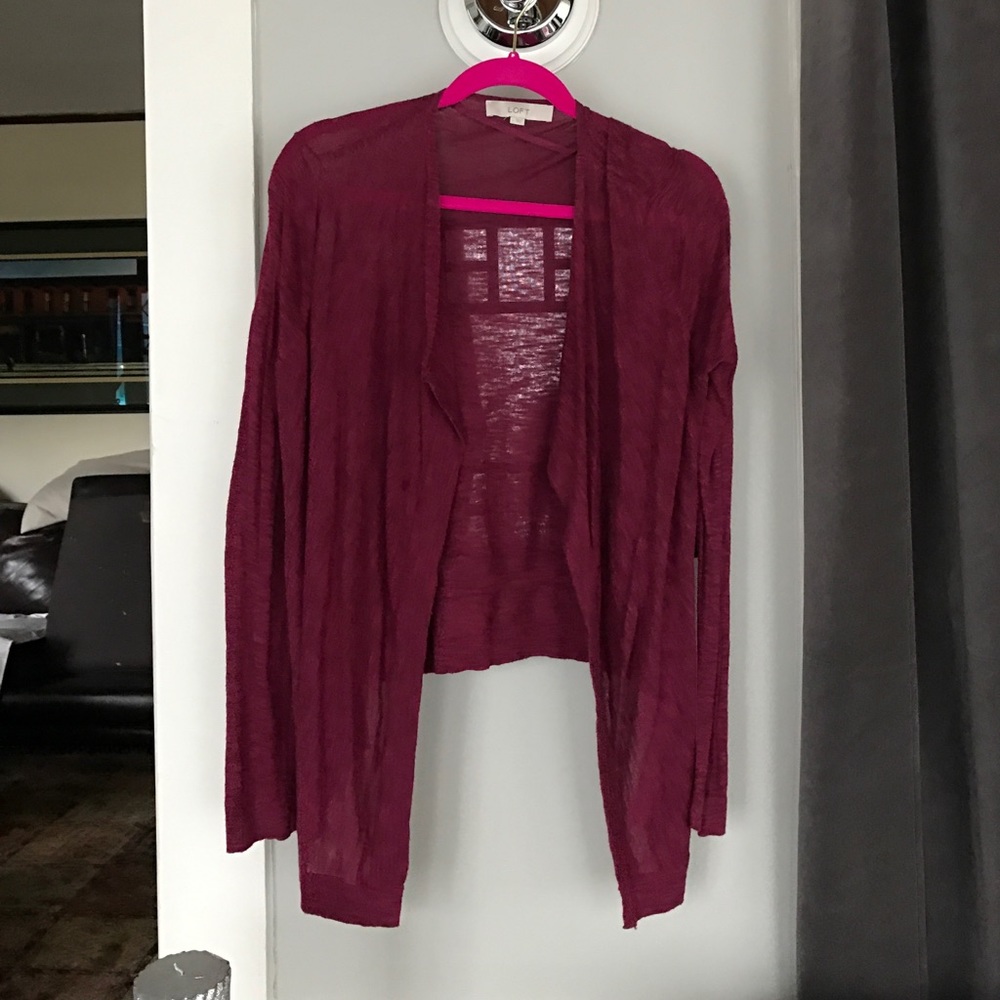 ann taylor loft cardigan