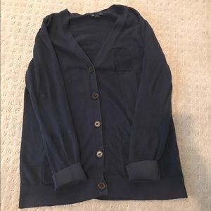 Gap cardigan with elbow patches