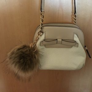Faux Fur Pom Pom Key Fob