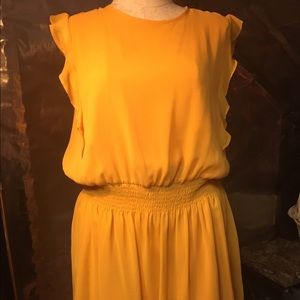 Mustard Yellow Dress