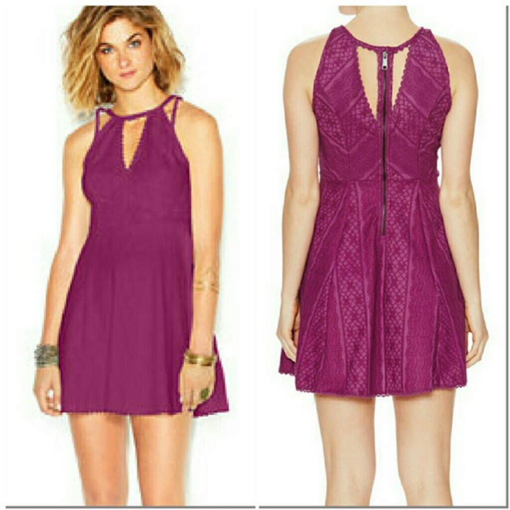 Free People Cut Out Dress - Picture 1 of 8