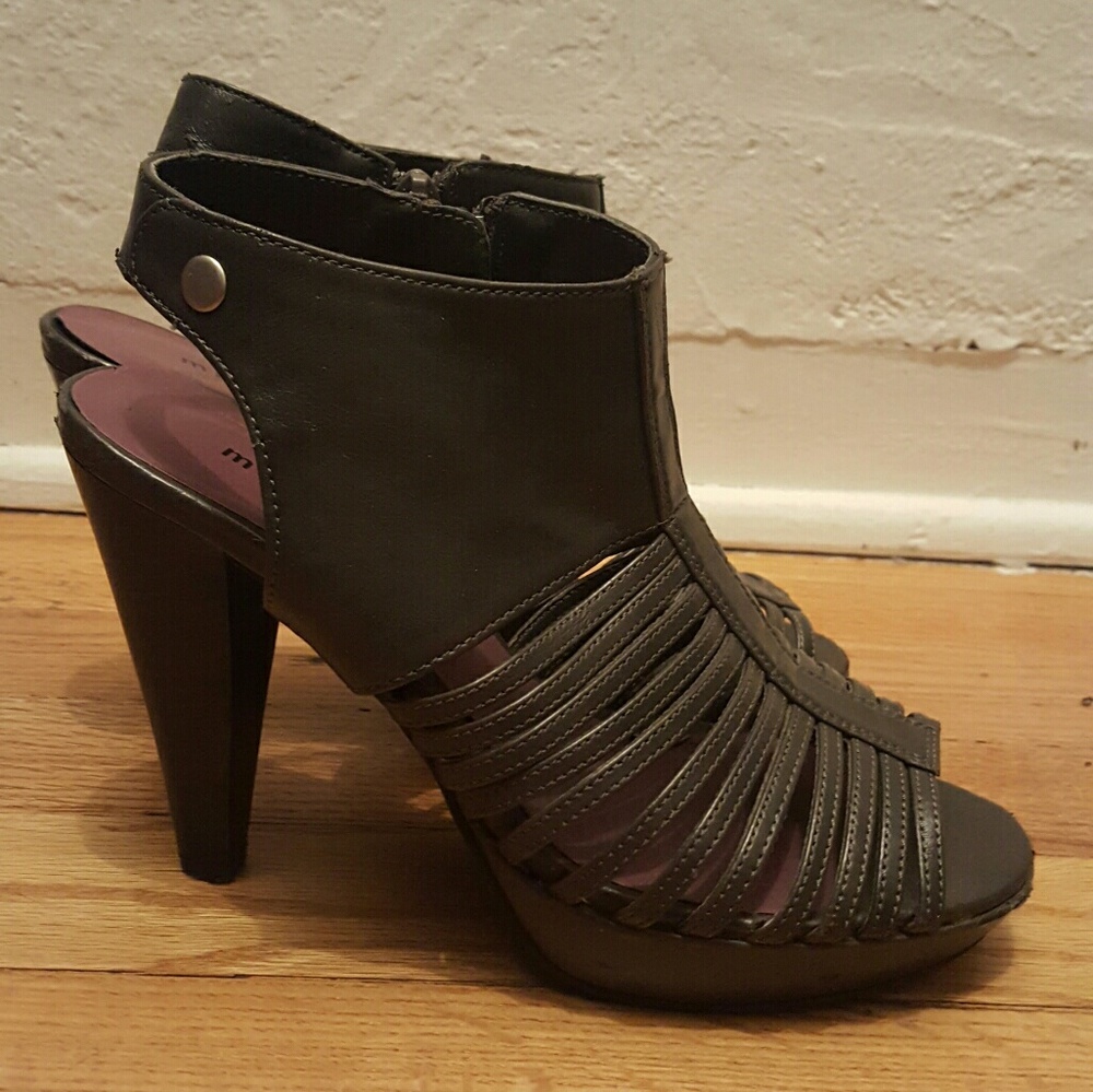 Madden girl 4 inch heels worn
