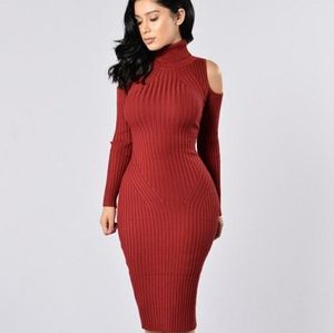 **LAST ONE** Burgundy Dress