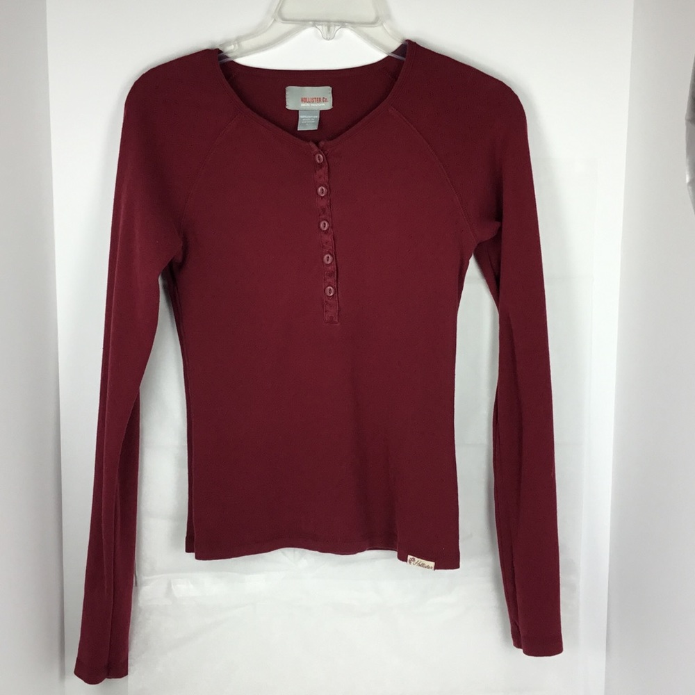 Hollister Co. Cotton Top Size Large Button Front